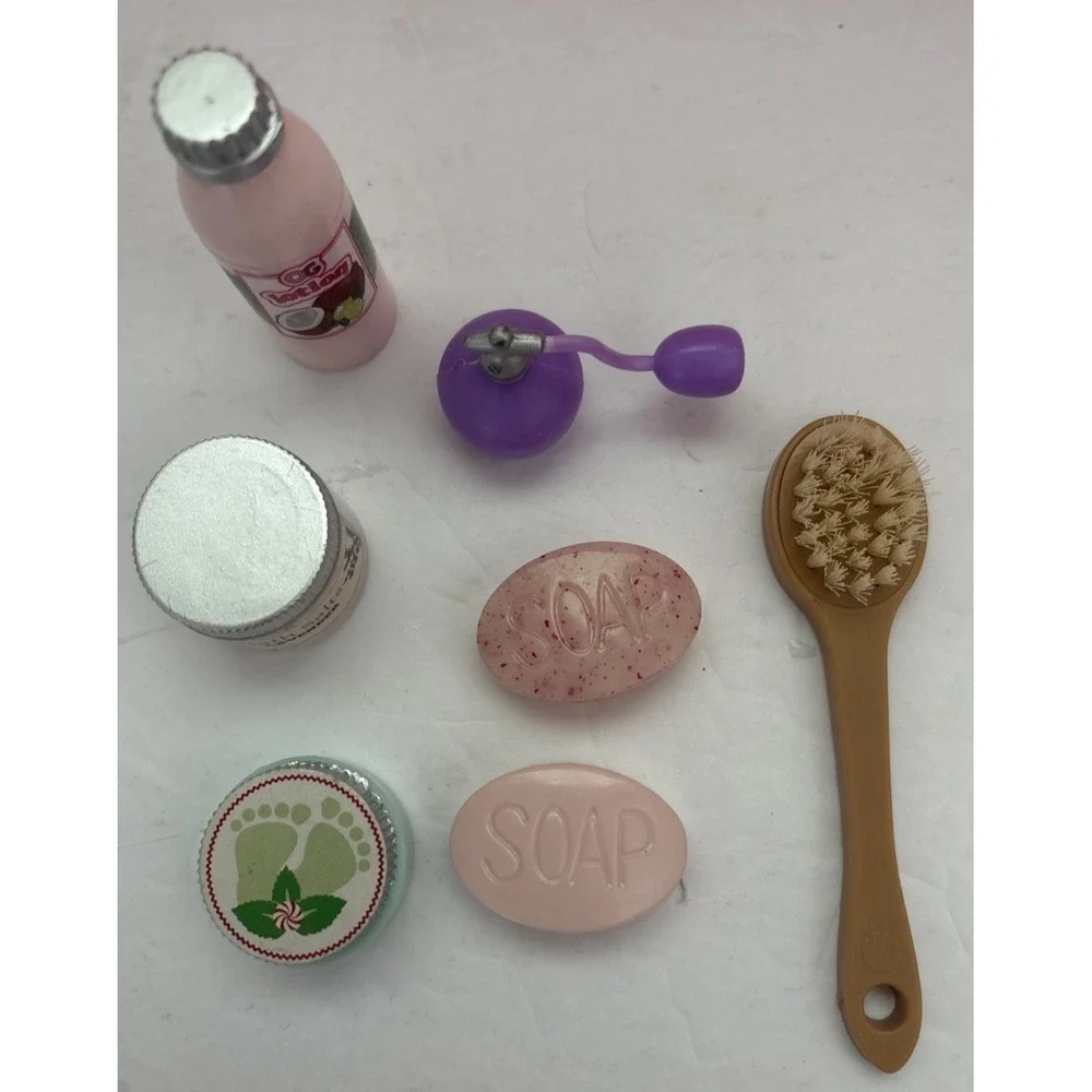 Doll Accessories Bathtub Set Our Generation 18-Inch Bath and Bubbles Set Towels